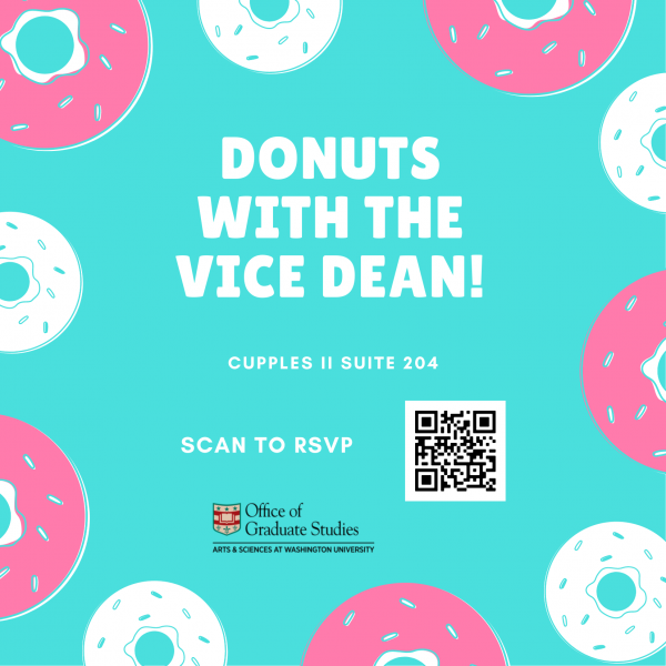 Donuts with the Vice Dean! 