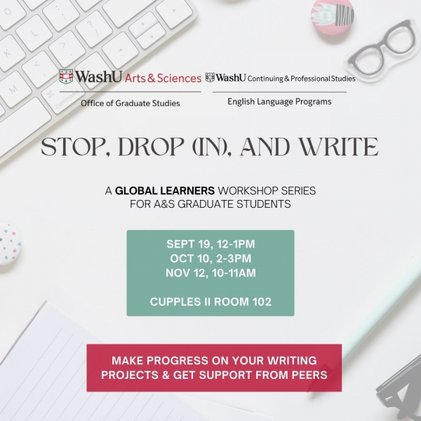 OGS/ELP Stop, Drop (in), and Write Mini-Conference