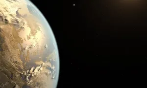 A picture of Earth from space